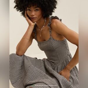 Aerie At The Barre Flutter Sleeve Dress